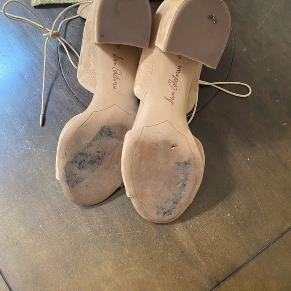 Sam Edelman Tan Block Heels - Picture 6 of 7